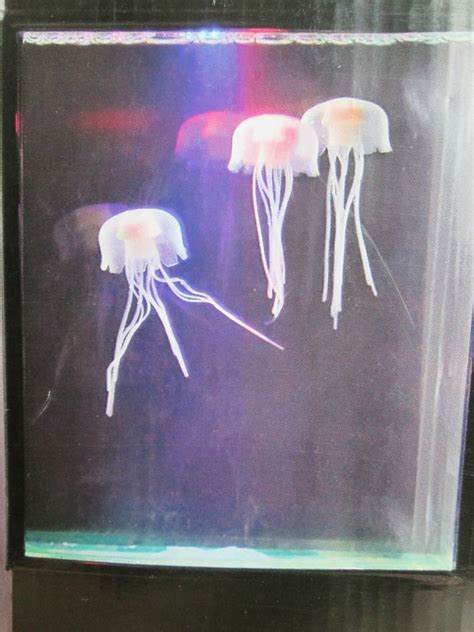 Jellyfish Aquarium with Color-Changing LED Lights 42066 | Led color changing lights, Led ...