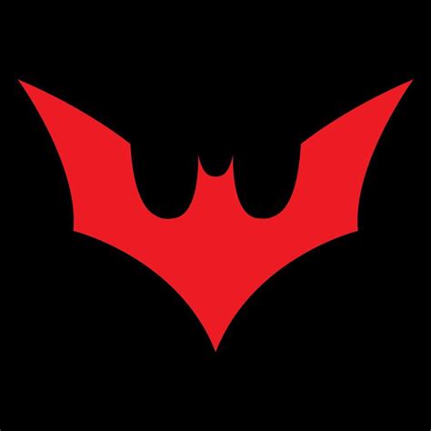 batman beyond logo | Batman beyond, Batman logo tattoo, Batman beyond ...