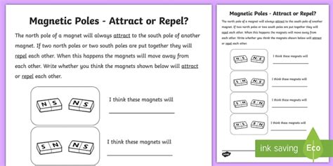 Magnet Poles - Attract or Repel (teacher made)