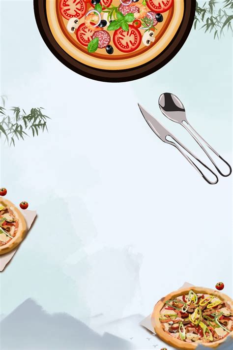 Pizza Background Photos, Vectors and PSD Files for Free Download | Pngtree in 2021 | Food ...