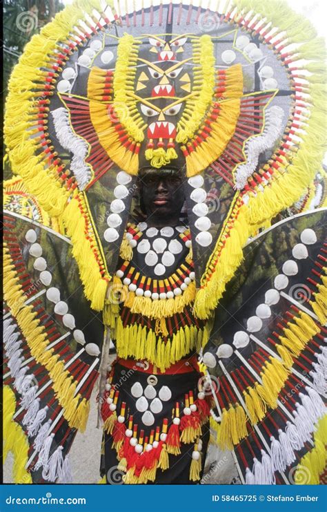 People on Costumes at the Parade of Ati-Atihan Festival Editorial Image ...