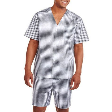 Fruit of the Loom - Fruit of the Loom Men's and Big Men's Short Sleeve, Knee-Length Pant Pajama ...