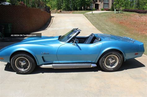 1975 Convertible Chevrolet Corvette Stingray