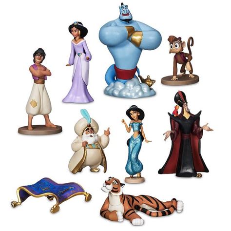 Disney Aladdin Deluxe Figurine Set - 9 pcs | Toy Game Shop