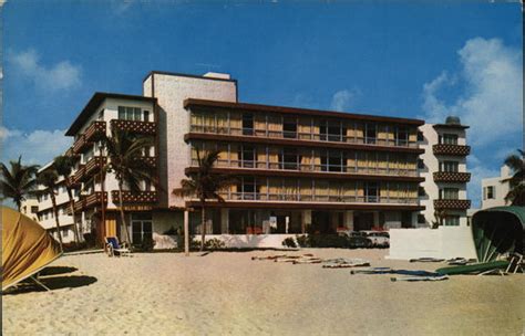 Marlin Beach Hotel & Apartments Fort Lauderdale, FL Postcard