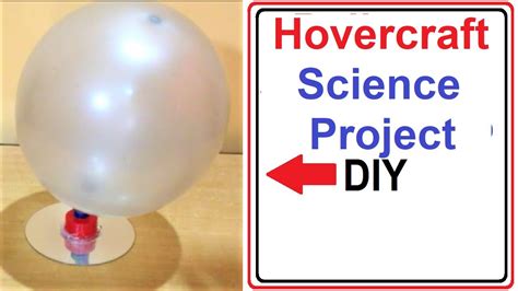 hovercraft science project homemade easily with balloon | diy | newtons ...