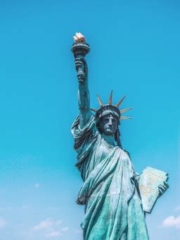 Free Images : wing, fly, monument, formation, tablet, statue of liberty, flame, torch, crown ...