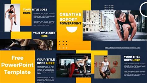 FREE Creative Sport PowerPoint Templates To Download by PPThemes