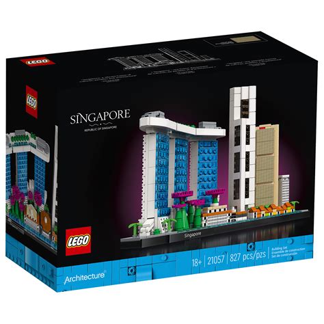 LEGO Architecture 21057 Singapore Skyline: first visuals - HOTH BRICKS