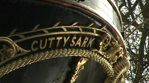 Cutty Sark: On board the ship restored after major fire - BBC News