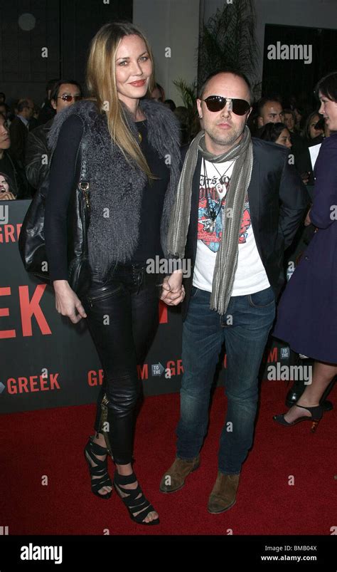 CONNIE NIELSEN LARS ULRICH GET HIM TO THE GREEK WORLD PREMIERE LOS ...