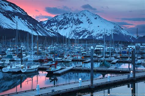 Seward Boat Harbor | Kenai Peninsula, Alaska | Photos by Ron Niebrugge