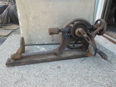 VINTAGE ANTIQUE BLACKSMITH DRILL PRESS BY CHAMPION BLOWER AND FORGE -- Antique Price Guide ...