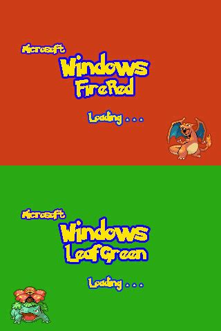 Windows FireRed/LeafGreen - Uncyclopedia