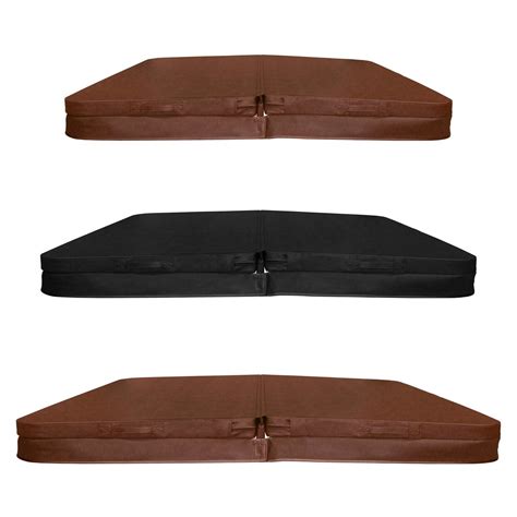 Hot Tub Cover Spa Lid Square Hard Top Weatherproof PVC Leather EPS ...