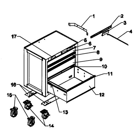 Craftsman Tool Box Parts Model 706599030 Sears Partsdirect | Free Download Nude Photo Gallery