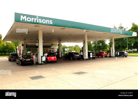 Morrisons petrol station hi-res stock photography and images - Alamy