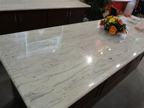 River White Granite With Cabinets | Cabinets Matttroy