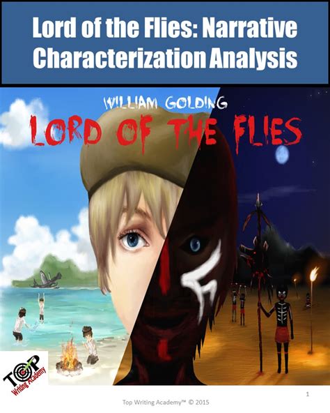 Lord of the Flies Character Analysis Characterization Exercises ...