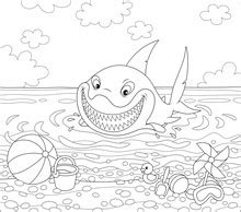 Shark Cartoon Free Stock Photo - Public Domain Pictures