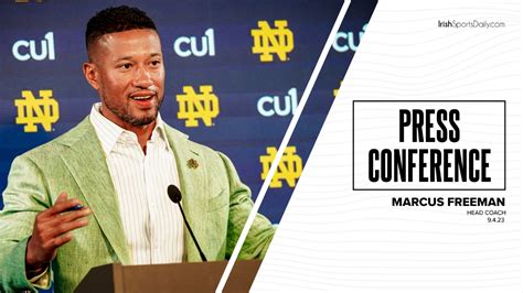 Video | Marcus Freeman on Notre Dame’s Defense, ACC Win Streak, Sam ...