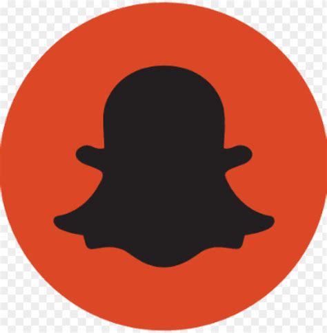 Black Snapchat Logo Png Transparent