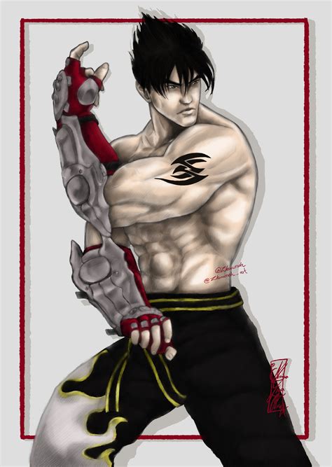 ArtStation - Jin Kazama Fanart [Tekken]