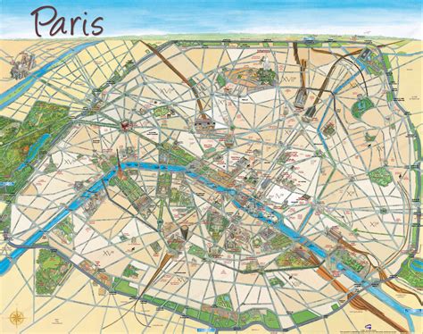 www.Mappi.net : Maps of cities : Paris