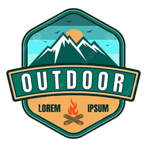 Outdoor Adventure Badge Logo Vector, Adventure Logo, Badge Logo, Outdoor Logo PNG and Vector ...
