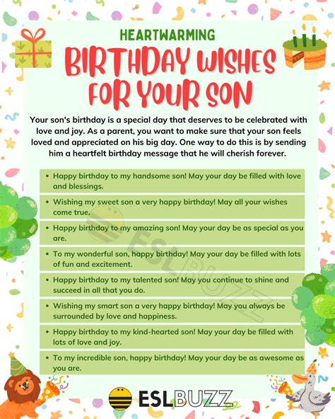 Birthday Wishes For Son On 18th Birthday - Janene Joleen