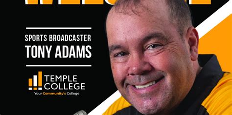 Temple College Welcomes Play-by-Play Announcer Tony Adams, Adds Livestream for Home Games ...