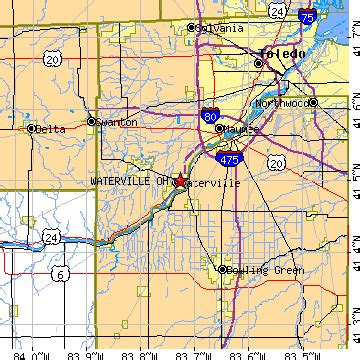 Waterville, Ohio (OH) ~ population data, races, housing & economy