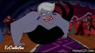 Ursula Crawling Gif