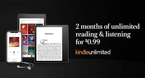 Amazon is Offering a 2-Month Kindle Unlimited Subscription for Only $0.99 - Savings Beagle