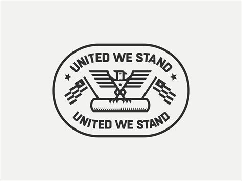 United We Stand Badge by Adam Limanowski on Dribbble