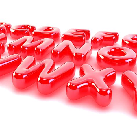 Bubble Letters Font 3D Model $49 - .max .c4d - Free3D