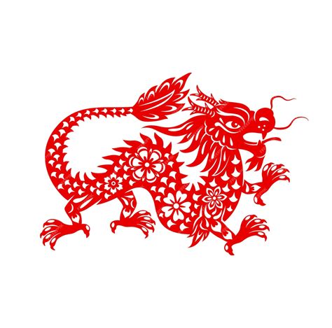 Premium Vector | Chinese lunar new year dragon, zodiac sign