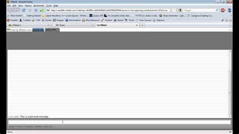 How to Use the Mibbit IRC Client & Widget - YouTube