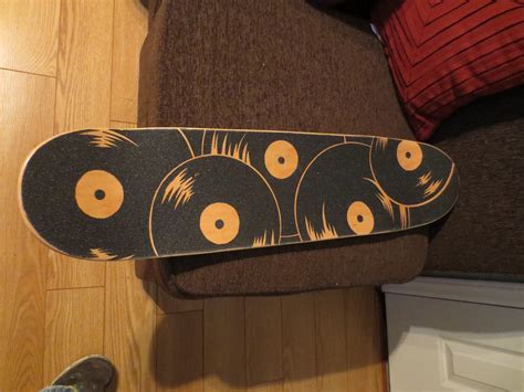 Vintage Records, Jazz Deck griptape | Grip tape designs, Skateboard design, Skateboard grip