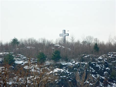 The Cross Atop the Hill, Holy Land in Waterbury CT