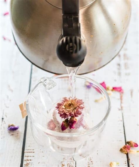 How to Make Tea Bombs - Floral Tea • Bake Me Some Sugar