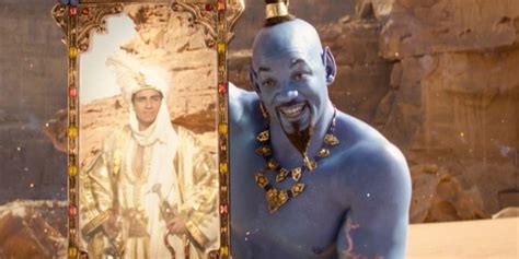 Will Smith's Full Genie Costume From 'Aladdin' Revealed in New Toy Images