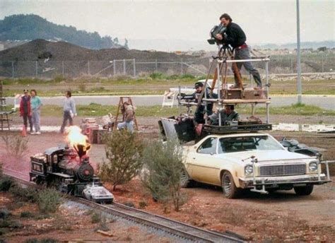 Movie Magic: Makeup, Puppets, Miniatures Image: filming the miniature ...