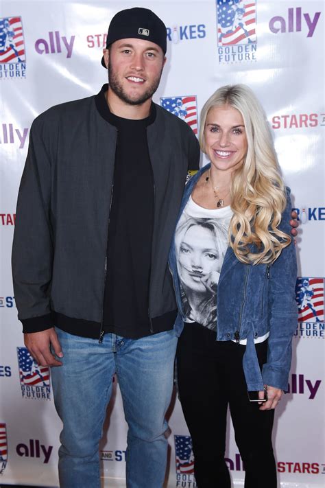 Lions Quarterback Matthew Stafford’s Wife Reveals She Has Brain Tumor ...