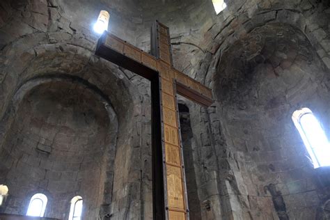 Mtskheta - Jvari Monastery; Church, Inside | Kakheti | Pictures ...