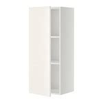 METHOD Hinged case with shelf - white, Weddging white, 40x100 cm (292.258.48) - reviews, price ...