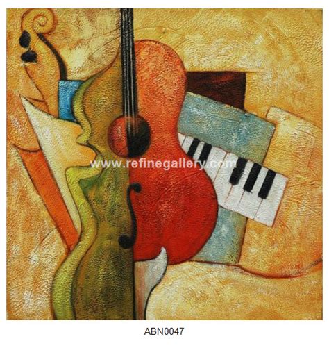 Musician Abstract Paintings Wholesale | China Oil Painting Reproductions