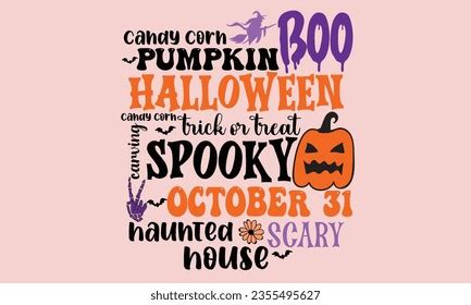Halloween Word Art Photos and Images | Shutterstock