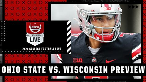 Ohio State breaking out the BLACK UNIFORMS vs. Wisconsin 🔥 | College Football Live