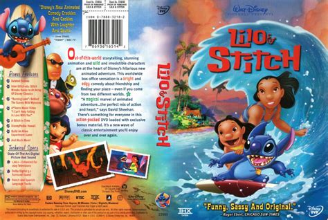 Lilo and Stitch DVD Cover Front and Back by dlee1293847 on DeviantArt